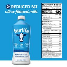 fairlife lactose free 2 reduced fat