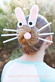 My girls and i have had a lot of fun doing silly hairdos for some of our easter bunny door. 13 Cute Easter Hairstyles For Kids Easy Hair Styles For Easter