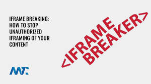 iframe breaking how to stop