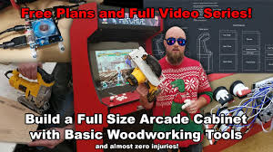 build a diy full size arcade cabinet