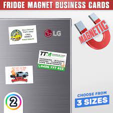 Great for networking sessions and trade shows, these customizable business cards keep your brand in easy view! Order Fridge Magnets Online Australia Magnetic Business Cards D2p Au