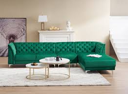 velvet sectional sofa couch bed