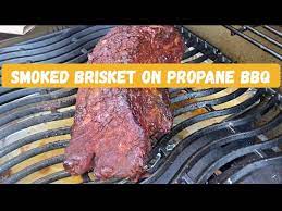 beginner smoked brisket on propane bbq