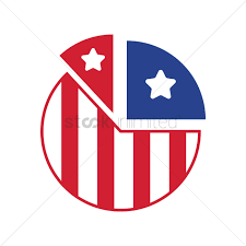 Usa Voting Pie Chart Vector Image 1518618 Stockunlimited