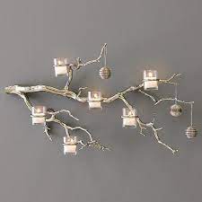 Tree Branch Wall Candle Holder Tree