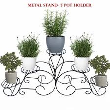 metal stand 5 pot height 32 5 size