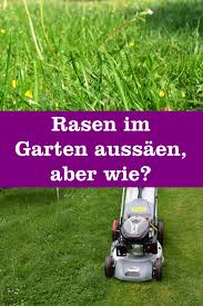 Generell kann man rasen von april bis oktober aussäen. Wie Sat Man Rasen Aus Gartenbob De Der Garten Ratgeber