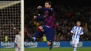 Lionel messi proves to be the matchwinner with his late penalty. Barcelona V Real Sociedad Match Report 07 03 20 Primera Division Goal Com
