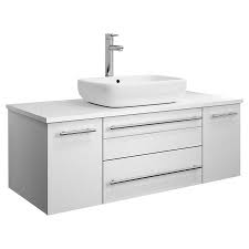 Check spelling or type a new query. Fresca 42 Inch Lucera Single Sink Floating Vanity With Top And Vessel Sink White Fcb6142wh Vsl Cwh V Keats Castle