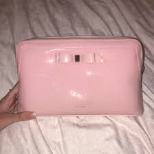 ted baker baby pink toiletry makeup bag