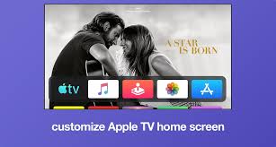 customize apple tv home screen in a few