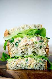 Tuna Salad Sandwich No Celery gambar png