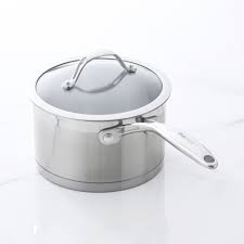 professional stainless steel saucepan