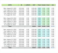 Excel Time Tracker Large Size Of Spreadsheet Employee Excel Employee