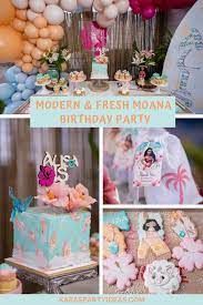 fresh moana birthday party