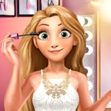 rapunzel princess makeup time play