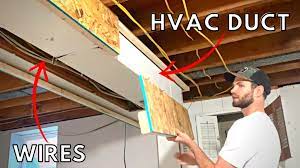 How To Frame Around Ductwork Or Pipes
