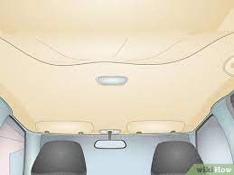 can you repair car roof upholstery