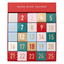 Eraser Advent Calendar Christmas Christmas Kikki K