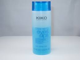 kiko cleansing eyes lips review