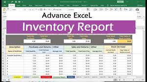 inventory management excel formulas