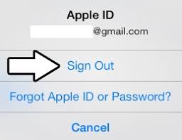 how to sign out of game center in ios