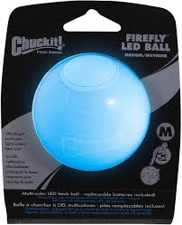 Chuckit Firefly Led Ball For Dogs Medium Earthwise Pet Turnersville