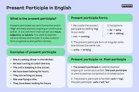 present participle promova grammar