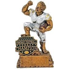 fantasy football league trophies