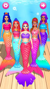 color reveal mermaid games for iphone