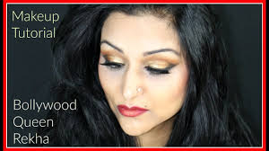 makeup tutorial bollywood icon rekha