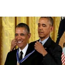 Reactions & memes | heavy.com. Obama Awarding Obama Meme Template Memetemplatesofficial