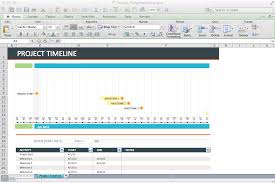3 Free Project Timeline Templates Excel Excel Xlts