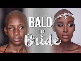 bald to bride makeup