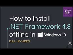 install net framework 4 8 offline