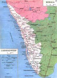 The southernmost indian state, tamil nadu, is bordered by the bay of bengal on one side and other indian states like karnataka, andhra pradesh, and kerala on the other. Jungle Maps Map Of Karnataka And Kerala