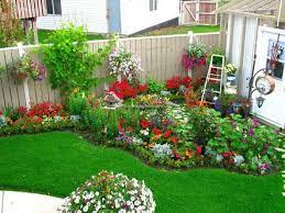 flower gardens backyard landscaping