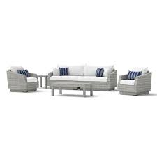 rst brands cannes 6 piece wicker sofa