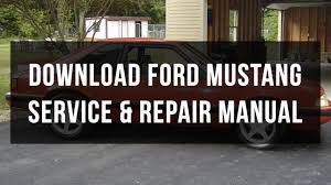 Download free ford workshop manuals, factory service manuals and repair manuals in pdf format for a range of ford models. Ford Mustang Service And Repair Manual Free Pdf Youtube