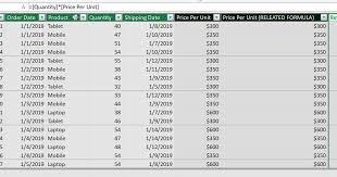 calculated column in power pivot