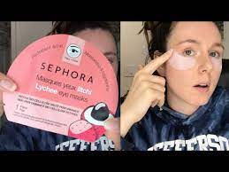 sephora lychee eye mask review you