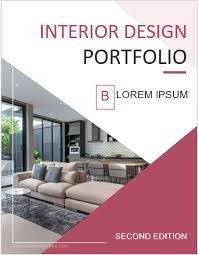 interior design portfolio cover pages