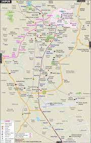 jaipur city map