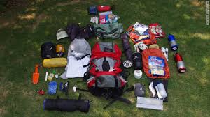appalachian trail hiker s backpack