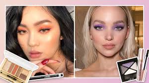colorful makeup experiment