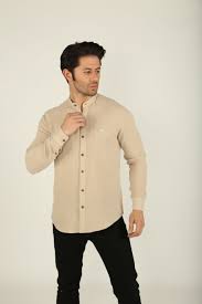 cotton collarless shirt brango shirts