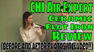 chi air expert ceramic flat iron review