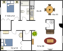 800 sq ft house plans with 2 bedrooms