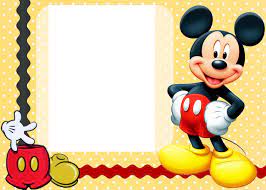 mickey mouse 1st birthday invitations template free - Clip Art Library