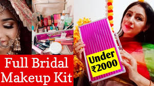 full bridal makeup kit under 2000